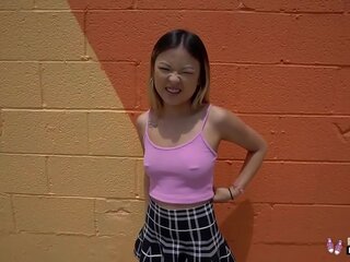 Real Teens - tremendous Asian Teen Lulu Chu Fucked During dirty clip Casting