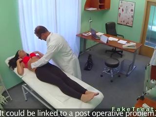 Sedusive tattooed patient fucking her medic in fake hospital