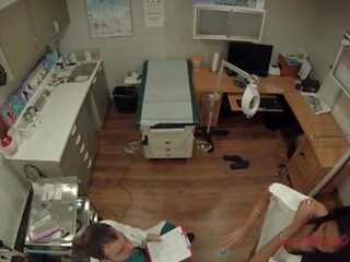 Shy Innocent Mixed young woman Undergoes Mandatory New Student Physical - GirlsGoneGyno&period;com Bella&comma; Tampa University Physical - Part 4 of 7