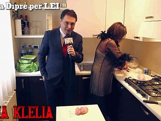 Lady Divina Klelia destroys and cooks a couple of balls for Andrea DiprÃÂ¨
