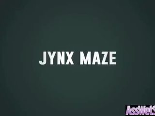 Big Huge Oiled Ass lover (Jynx Maze) Enjoy Hard Anal xxx clip video-16