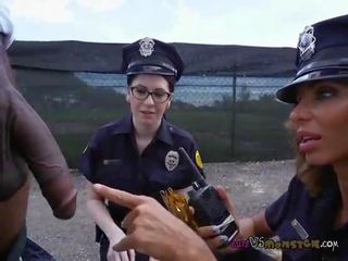 Hard up Cops Share Suspects Big Black putz